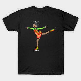 Figure skating ice skating ice skating ice sport T-Shirt